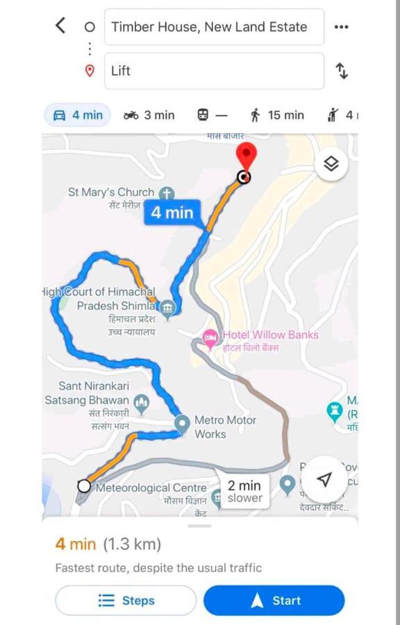 Mountain Zest-Simla Royale Near Mall Road-Free Pickup From Railway Station Simla 外观 照片